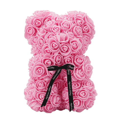 Orsacchiotto San Valentino Rose Eterne Di Colore Rosa