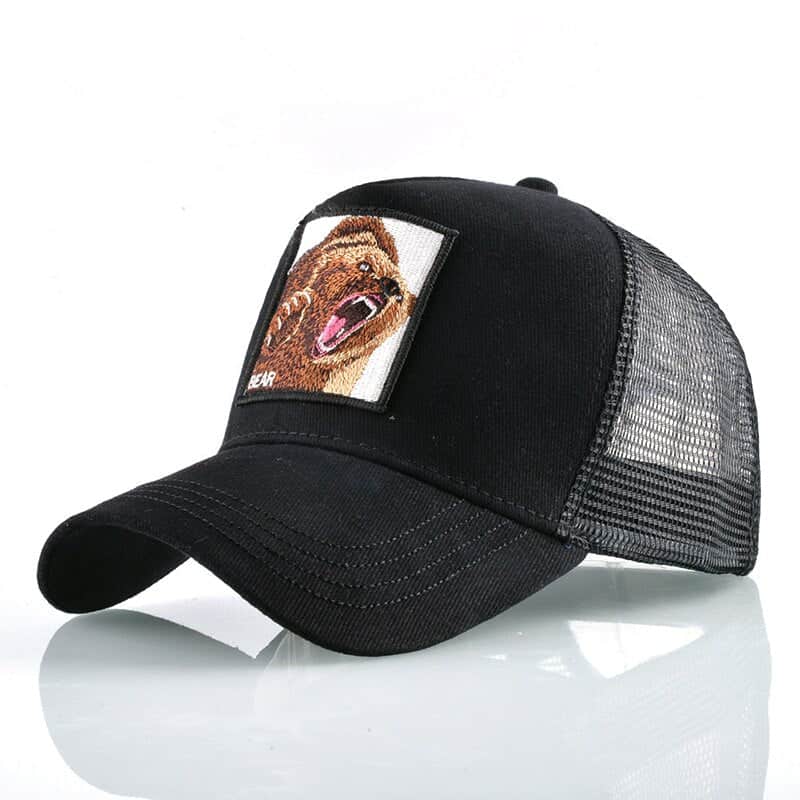 Cappellino Orso - Snapback Orso Jeans - Colore A Scelta