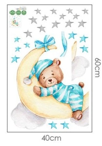 Adesivo Orso Camera Del Bambino