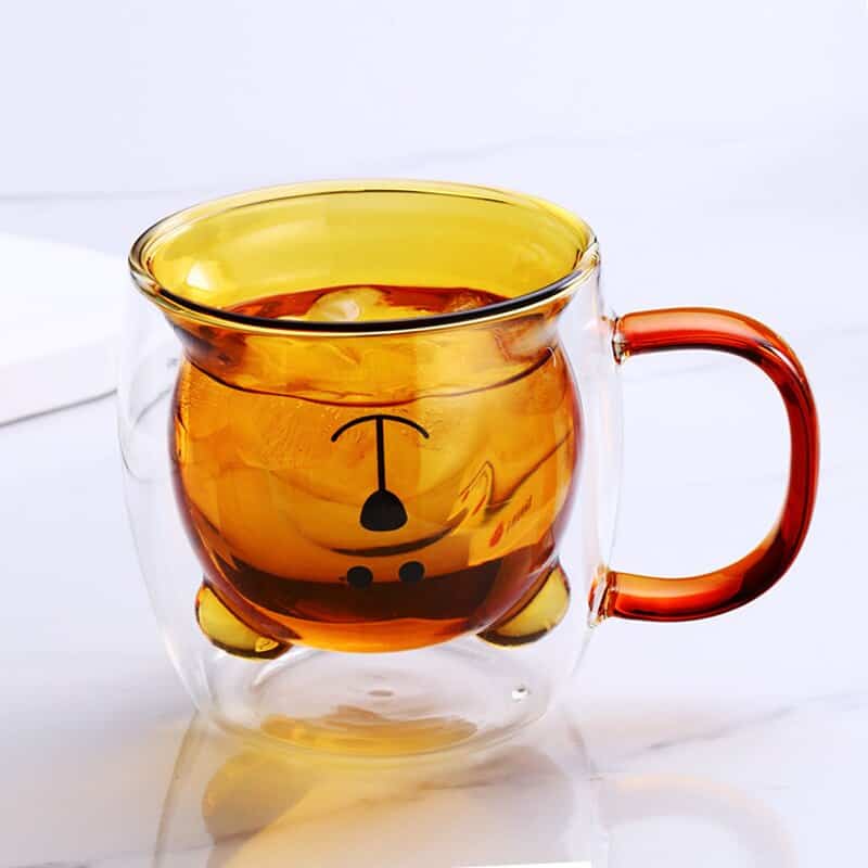 Tazza Con Orso Trasparente