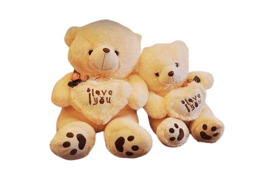 Orsacchiotto Peluche Gigante Amore Beige