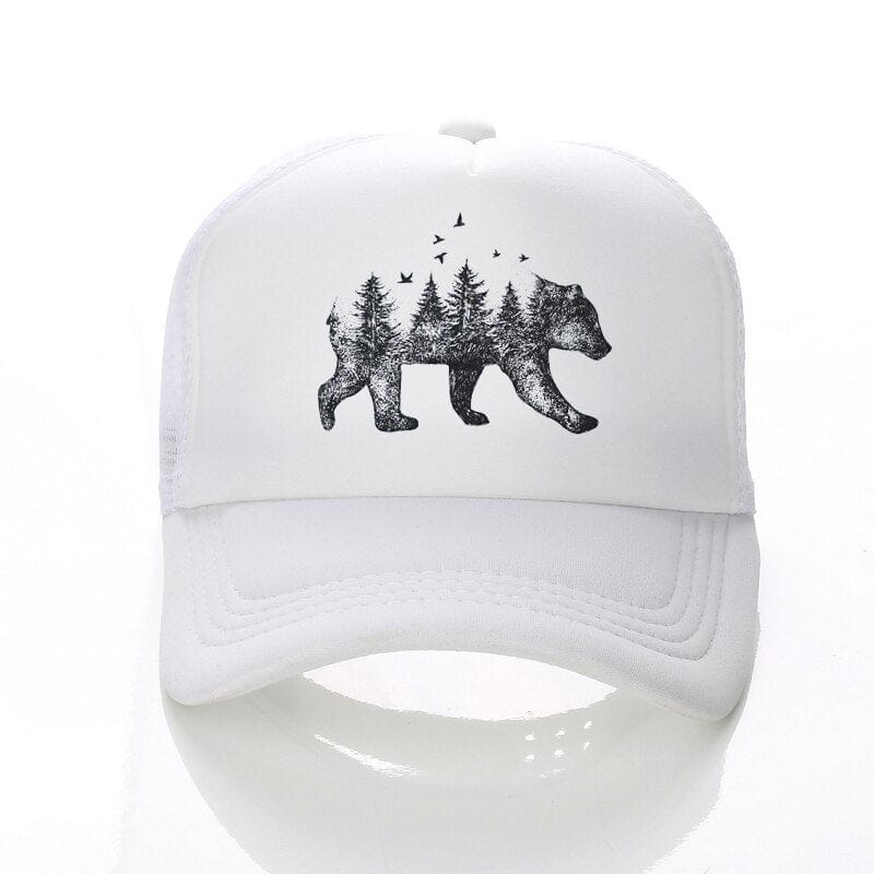 Cappellino Orso - Snapback Orso Selvaggio - Colore A Scelta