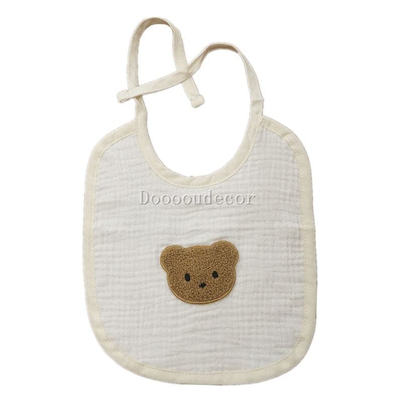 Bavaglini Neonato Orso Corda