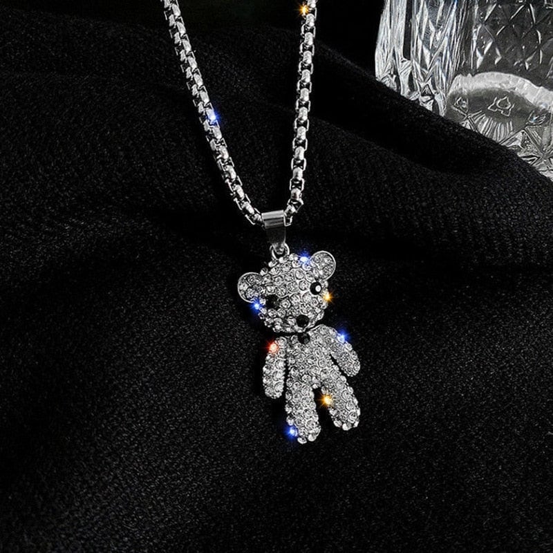 Ciondolo Orsetto Strass