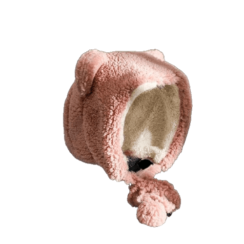 Orso Cappello Rosa